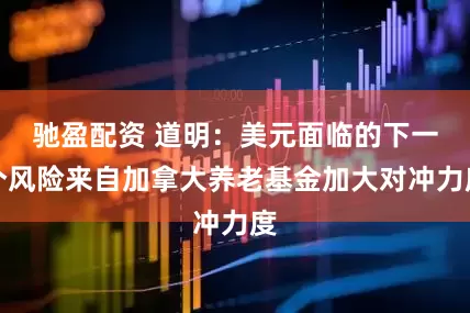 驰盈配资 道明：美元面临的下一个风险来自加拿大养老基金加大对冲力度