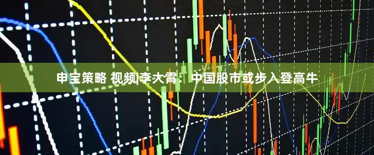 申宝策略 视频|李大霄：中国股市或步入登高牛